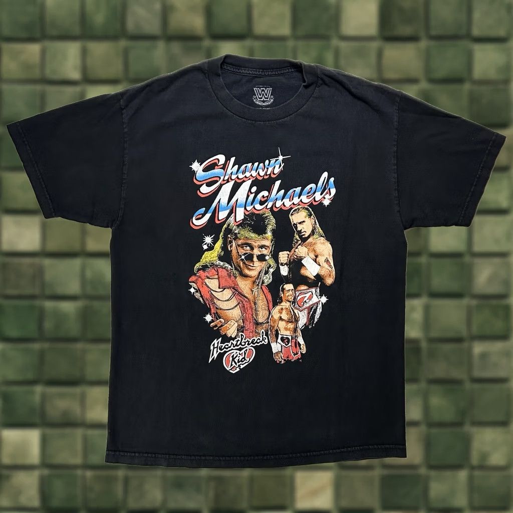 Vintage WWE Legends Shawn Michaels The Heartbreak Kid T-Shirt Large 2016 Shirt Black Cotton Size US L / EU 52-54 / 3 - 1 Thumbnail