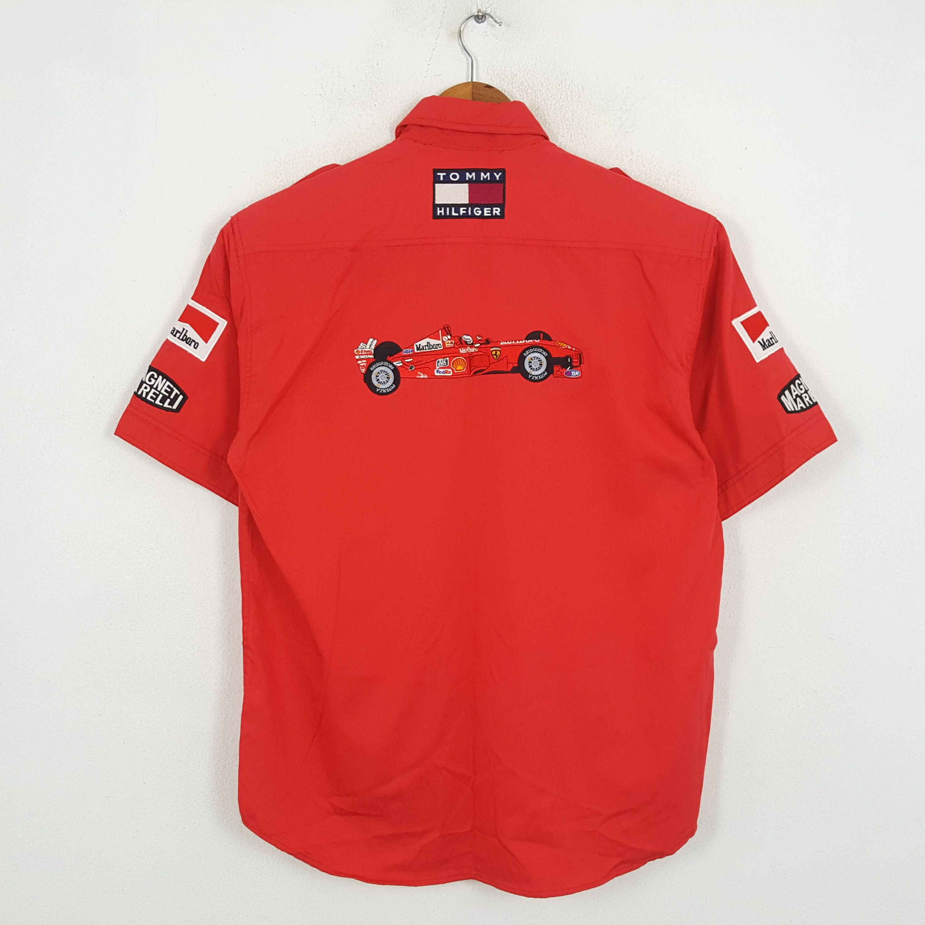 Vintage Vintage Ferrari x Tommy Hilfiger x Marlboro Racing F1 Shirts ...