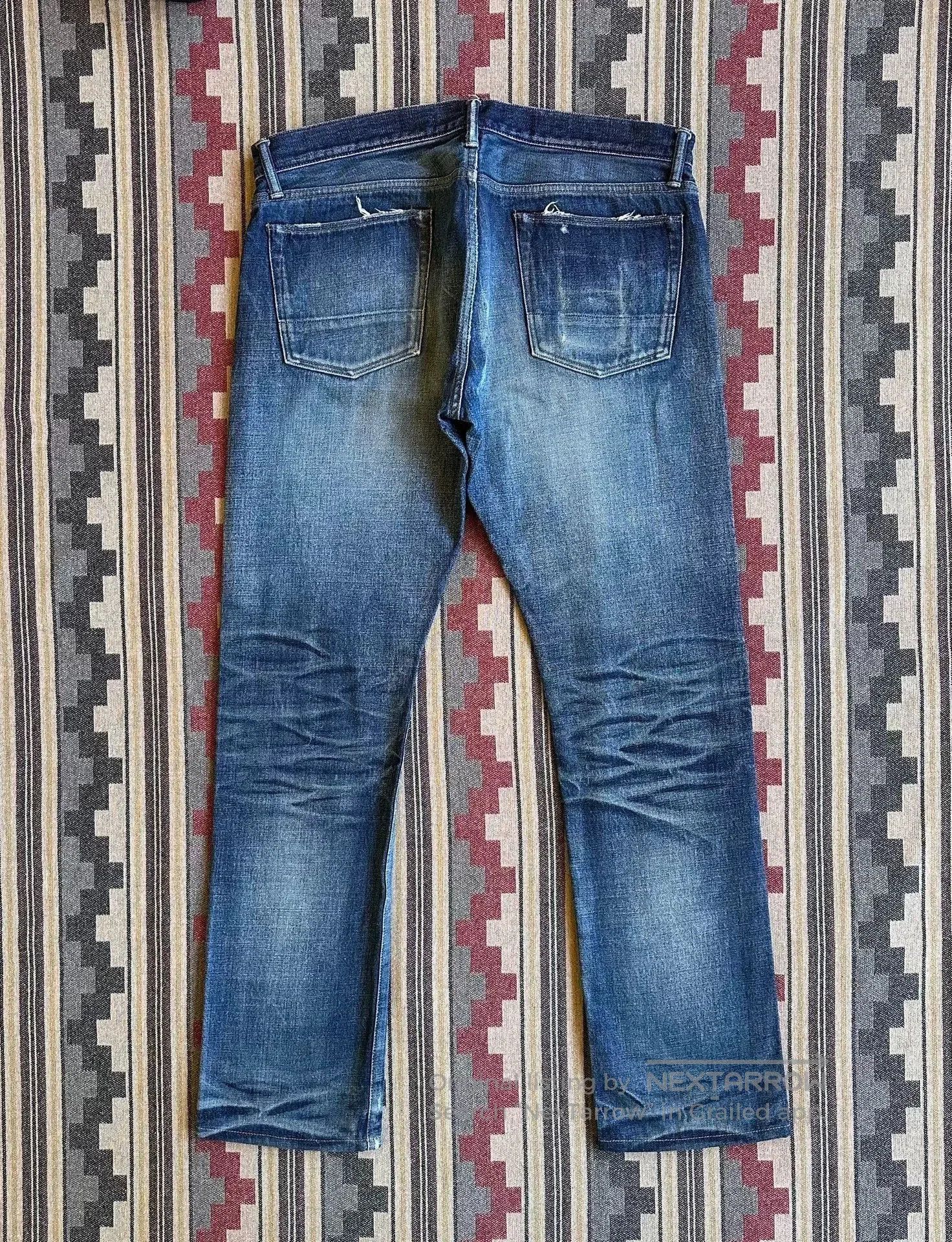 Fabric Brand & Co. Blue Denim Jeans. Size US 33 - 2 Thumbnail