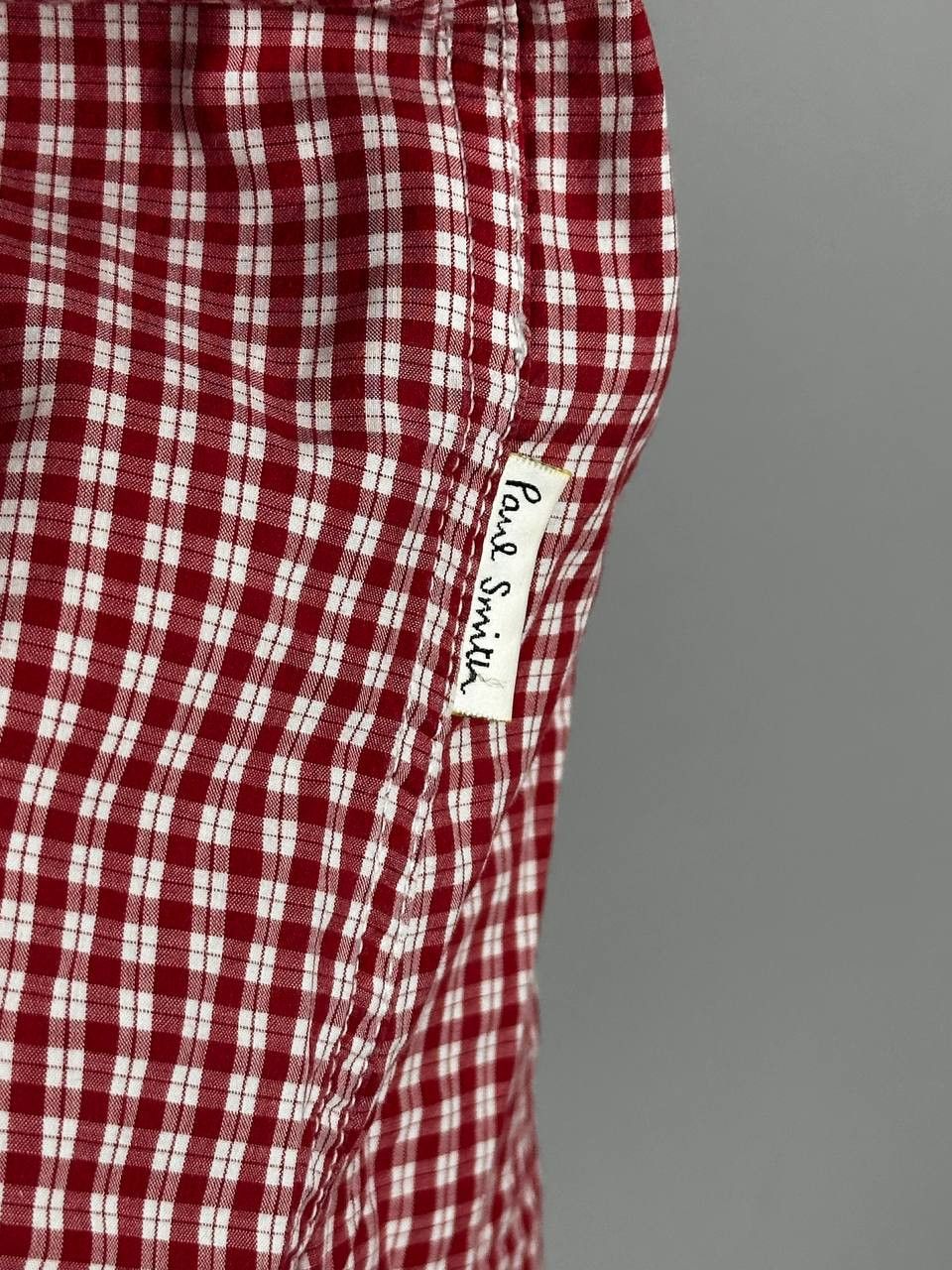 Paul Smith Paul Smith Vintage Check Plaid Short Sleeve Shirt Size US L / EU 52-54 / 3 - 10 Thumbnail