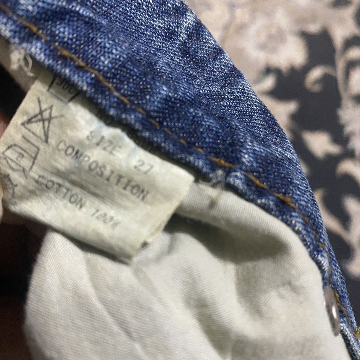 Japanese Brand Super Flare🔥 ALGONQUINS Hypnotic Denim Flare Jeans Size 28" / US 6 / IT 42 - 20 Thumbnail
