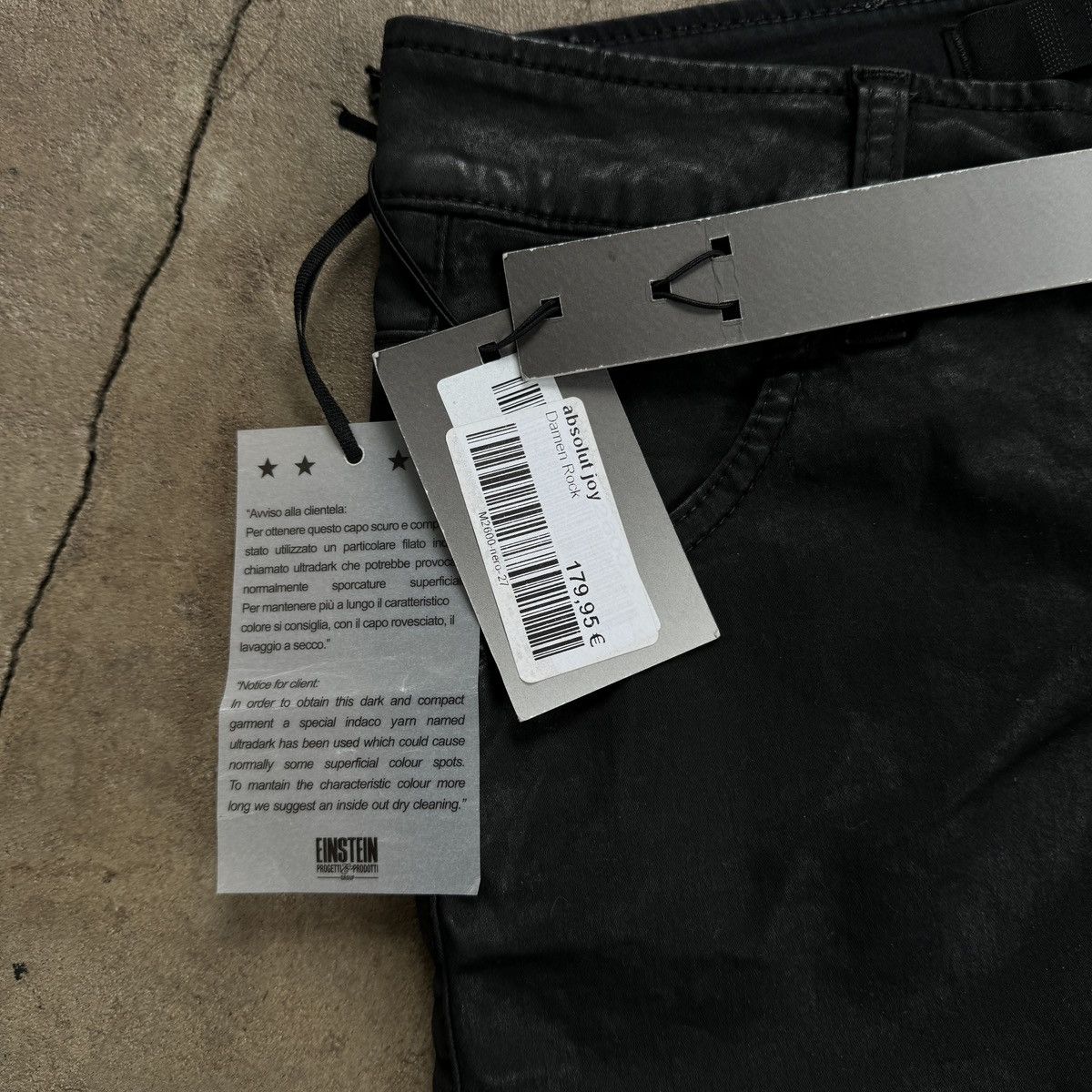 Seditionaries Bray Steve Alan Avant-Garde Wax Zip Skirt Size 27" / US 4 / IT 40 - 5 Thumbnail