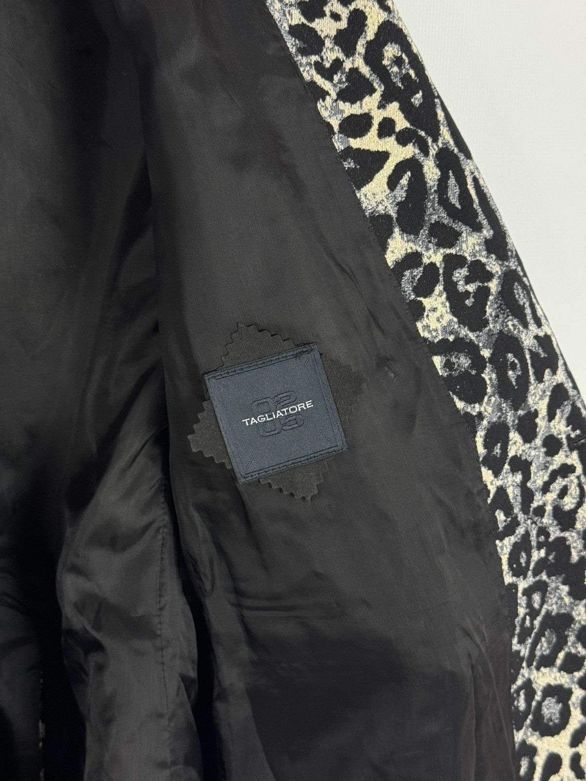 Tagliatore Tagliatore Leopard Double Breasted Women’s Blazer Size M / US 6-8 / IT 42-44 - 13 Thumbnail