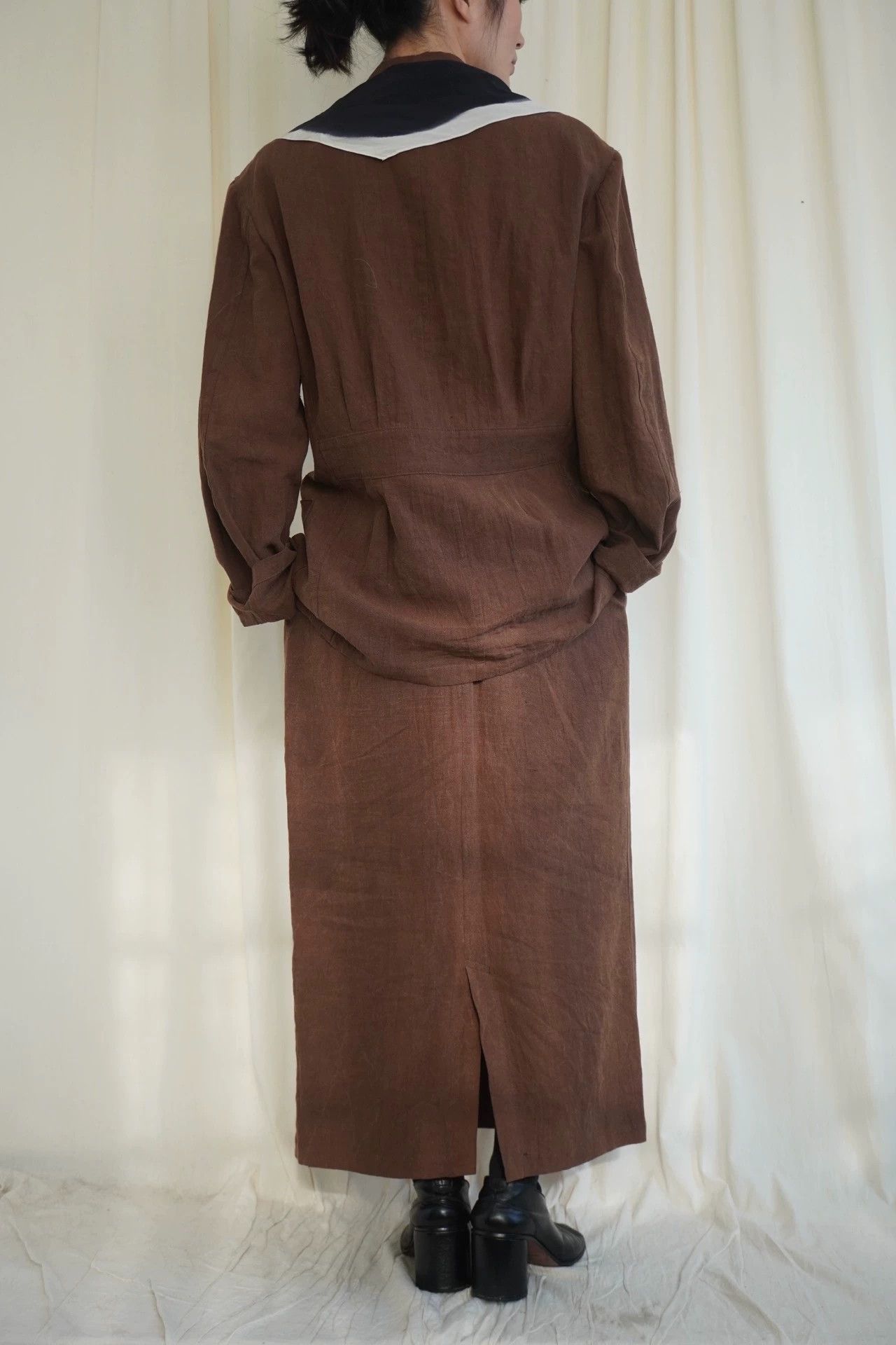 Y's Y's 1991ss Tea Linen Suit M Size XS / US 0-2 / IT 36-38 - 7 Thumbnail