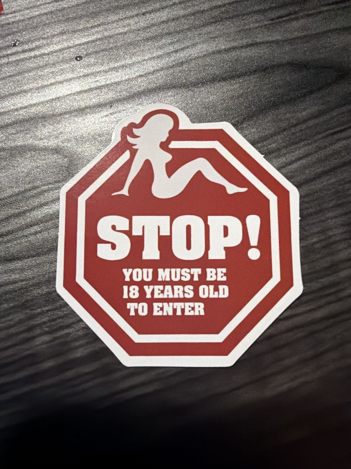 Hypebeast Stop! You Must Be 18 Years Old To Enter Sticker Size ONE SIZE - 1 Thumbnail