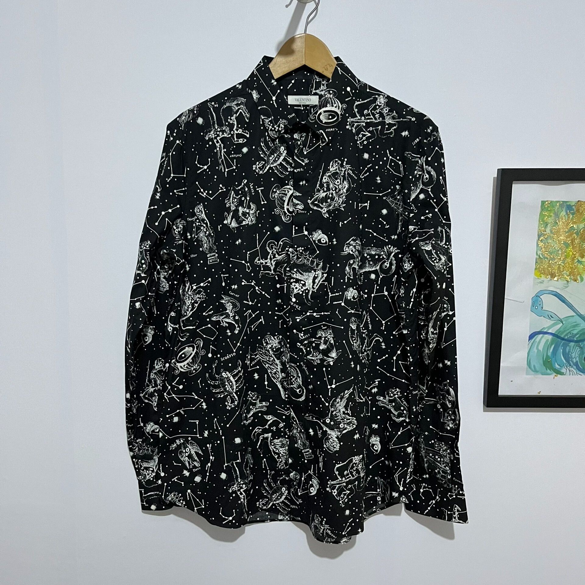 Valentino valentino constellation collar men's shirt Size US L / EU 52-54 / 3 - 1 Thumbnail