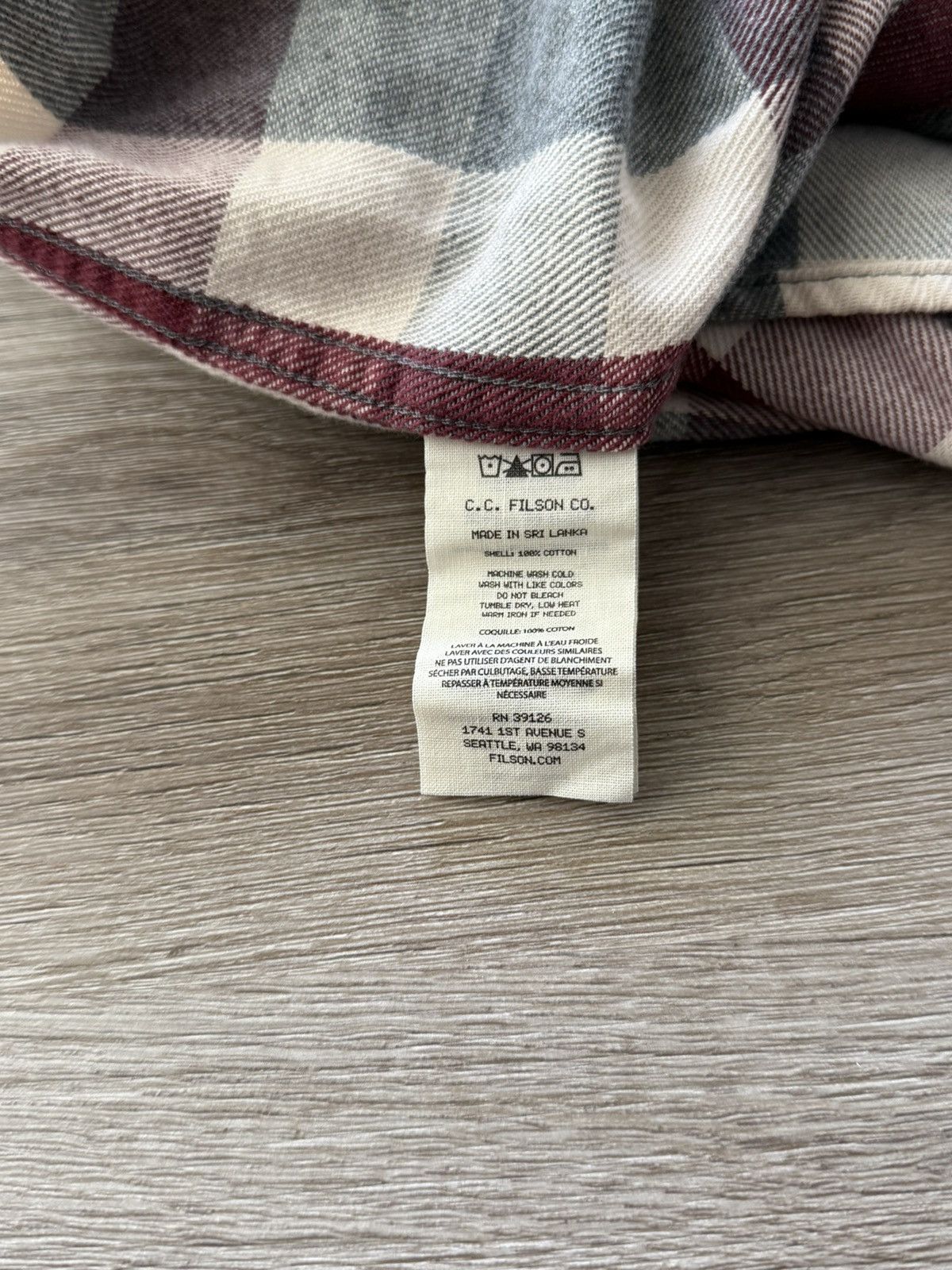 Filson × Flannel Filson flannel Size US L / EU 52-54 / 3 - 4 Thumbnail