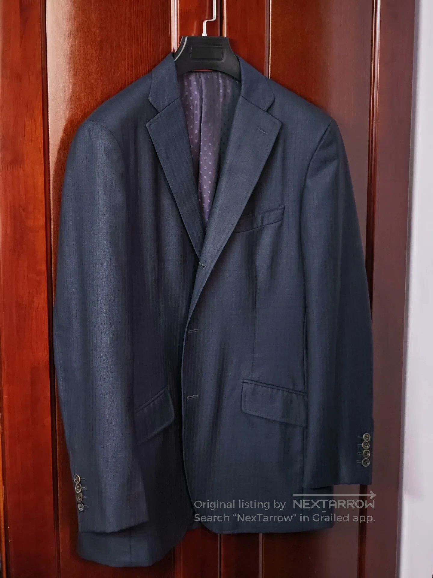 Ermenegildo Zegna Zegna Wool Linen Custom Suit. Size US M / EU 48-50 / 2 - 1 Thumbnail