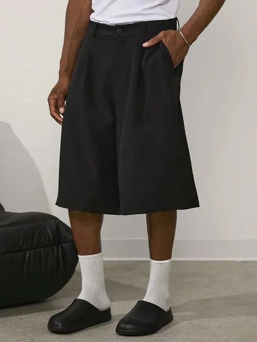 Jean × Vintage Unique designer Y2K Drip shorts Size US 30 / EU 46 - 1 Thumbnail