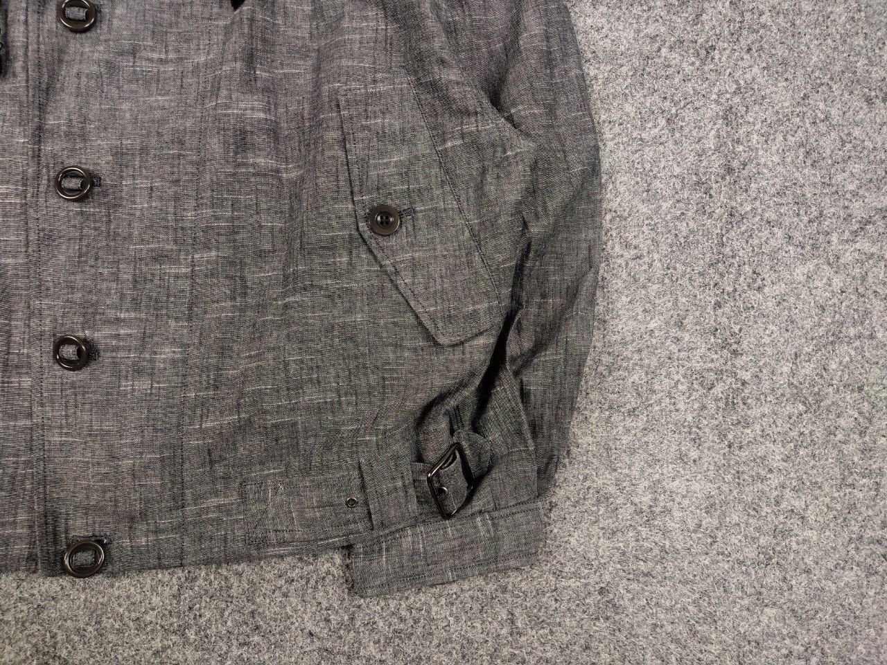 Japanese Brand Vintage 90's Intermezzo By Durban Japan Light Linen Jacket Size US M / EU 48-50 / 2 - 10 Thumbnail