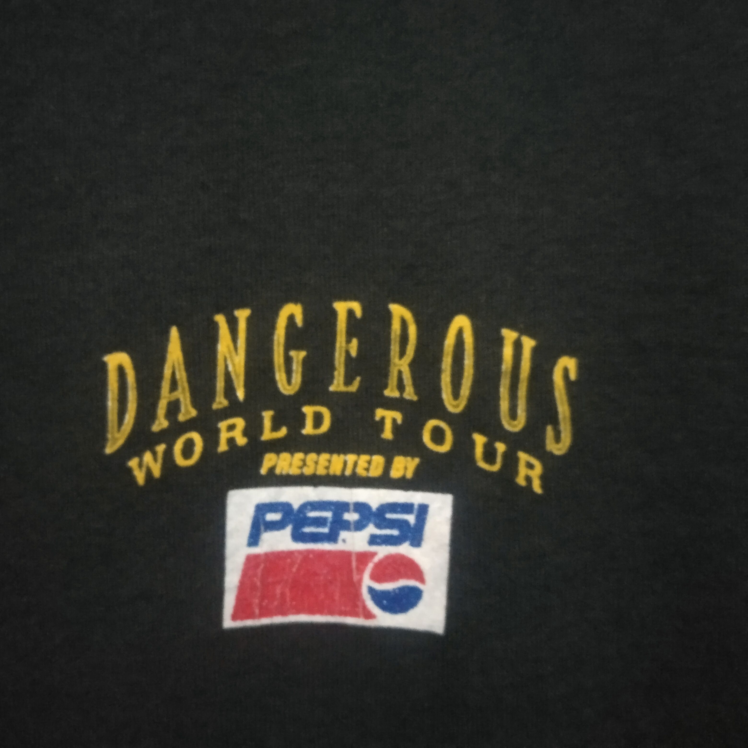 Michael Jackson × Pepsi × Vintage Michael Jackson Pepsi Dangerous World Tour Vintage Shirt Size US M / EU 48-50 / 2 - 8 Thumbnail