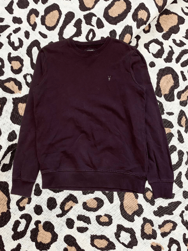 Allsaints Allsaints Wilde Crew Neck Logo Sweatshirt Size US S / EU 44-46 / 1 - 1 Thumbnail