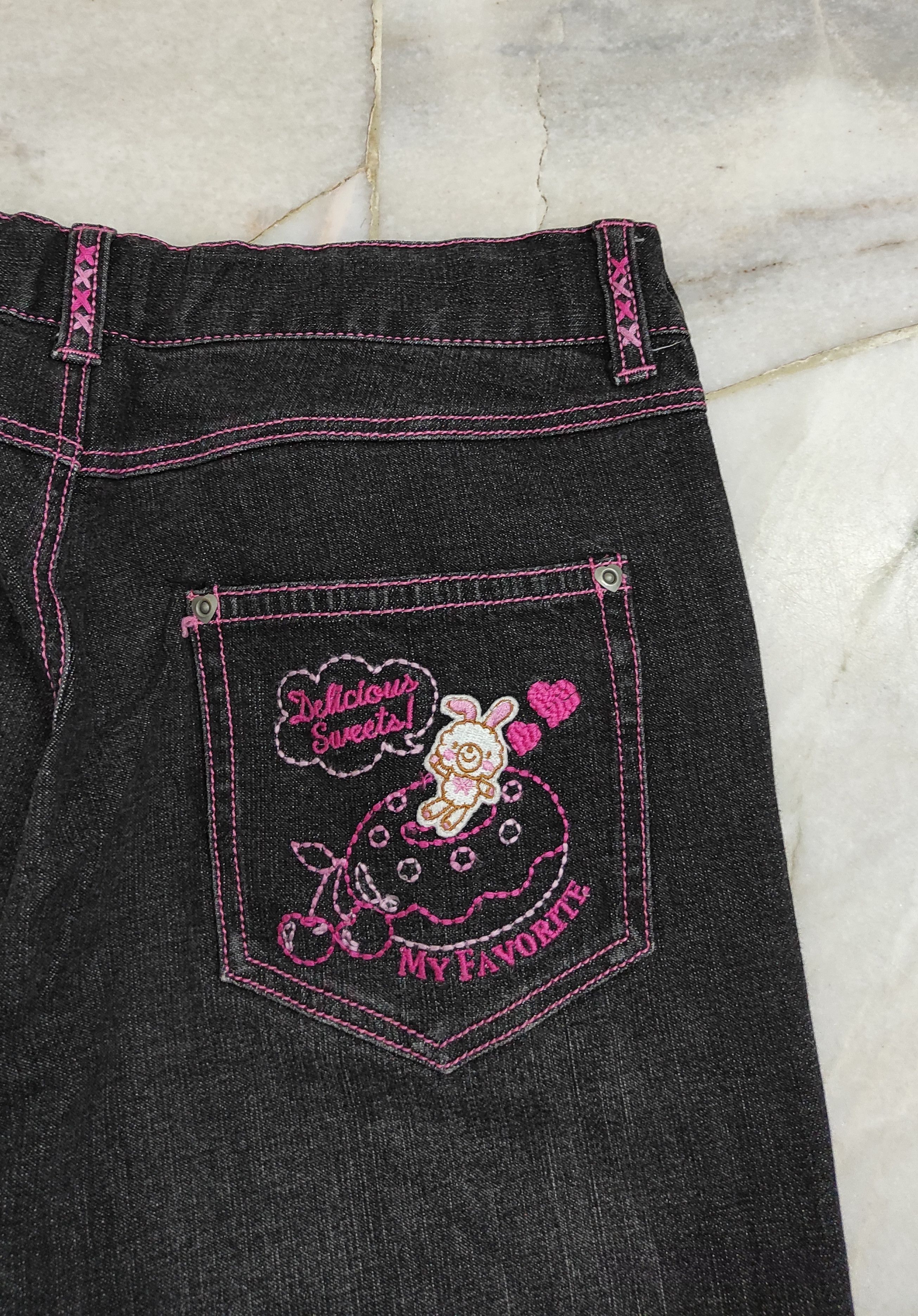 Japanese Brand Fw2000 I LOVE MEZZO PIANO JEANS Size 28" / US 6 / IT 42 - 14 Thumbnail