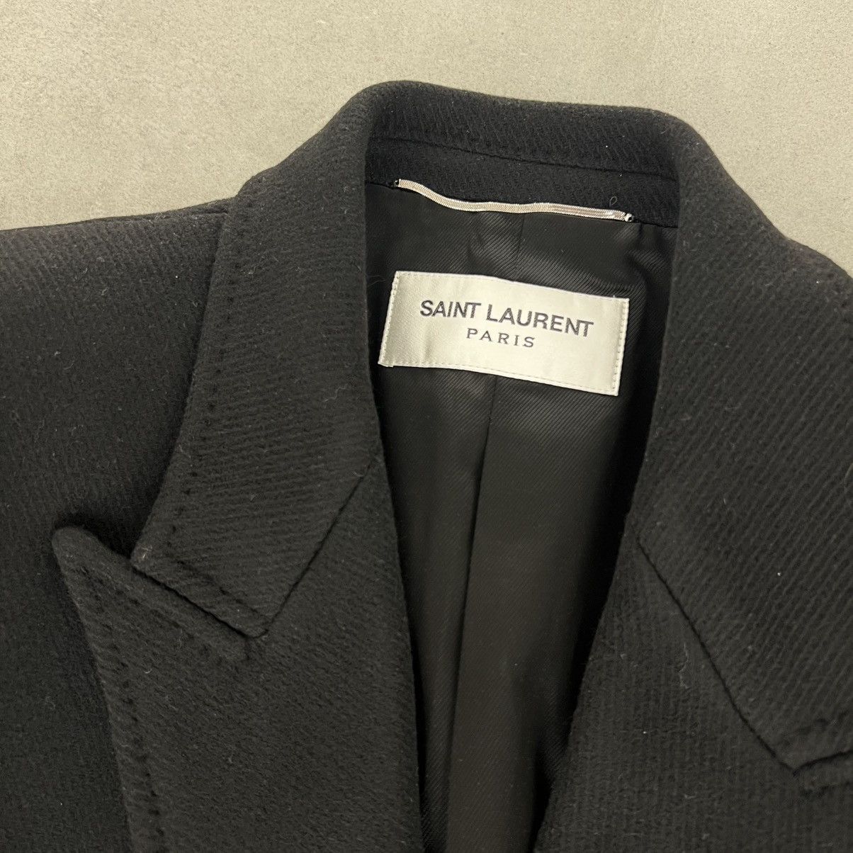 Saint Laurent Paris Saint Laurent Wool Coat in Medium Size US M / EU 48-50 / 2 - 4 Thumbnail