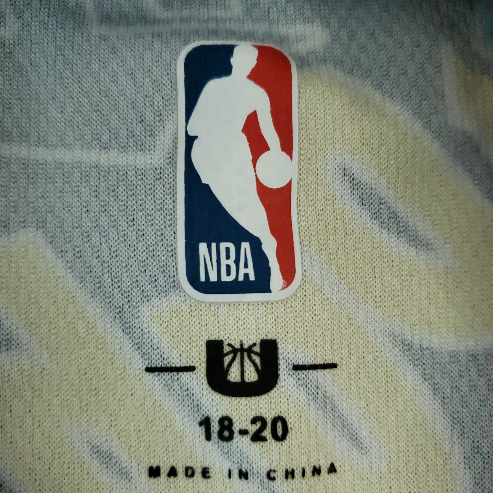 NBA NBA Boys T-Shirt Large Black Crew Neck Short Sleeve Teams Size US L / EU 52-54 / 3 - 5 Thumbnail