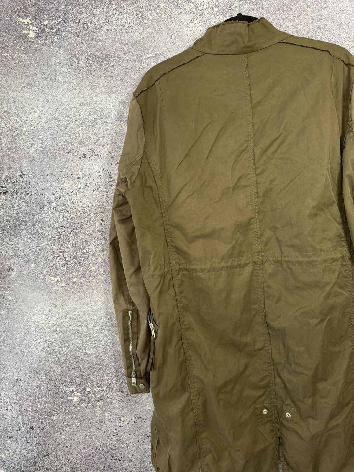 Allsaints All Saints Green Utility LOGAN Jacket/Parka Japanese Cloth M Size US M / EU 48-50 / 2 - 21 Thumbnail