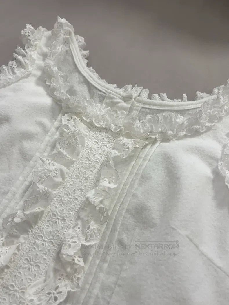 Comme des Garcons Comme Des Garcons Lace Top Size S / US 4 / IT 40 - 3 Thumbnail