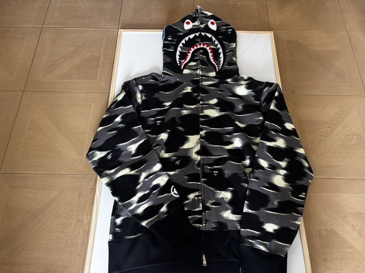 Bape Authentic ape bape screen camo shark full zip hoodie M new Size US M / EU 48-50 / 2 - 1 Thumbnail