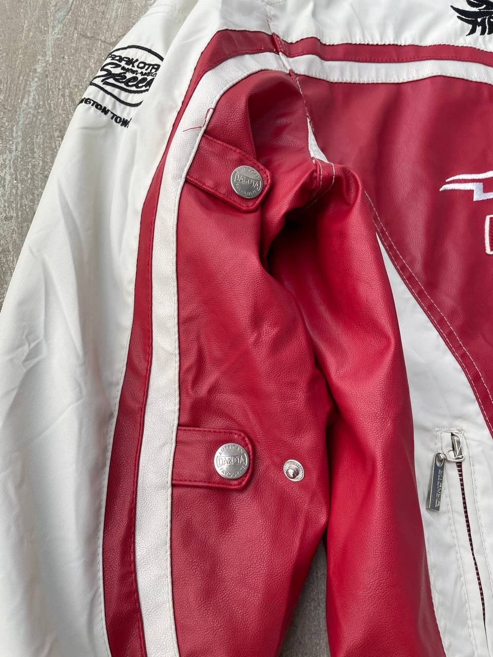 Other Vintage Dakota Motors Racing leather jacket crew 69 Size US L / EU 52-54 / 3 - 5 Thumbnail