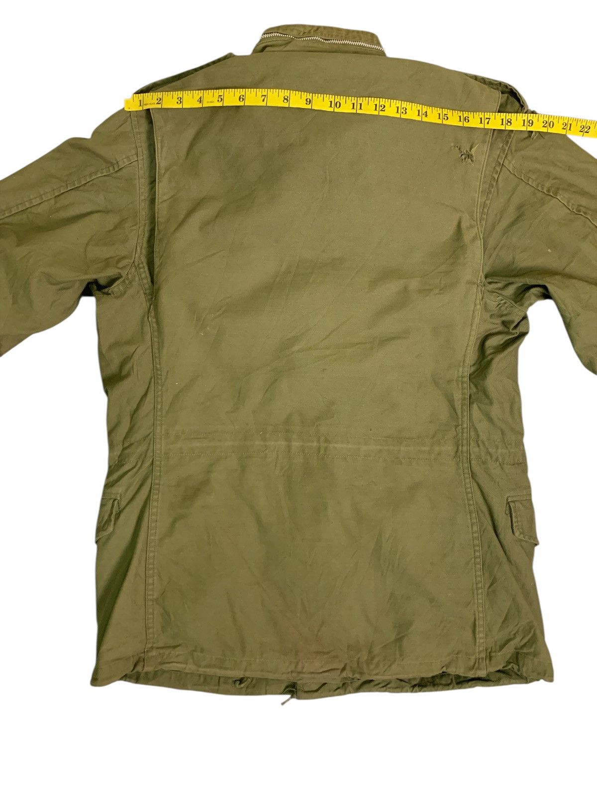 Alpha Industries Rare Design vintage US Army M-65 OG 107 Field Coat Jacket Size US S / EU 44-46 / 1 - 16 Thumbnail