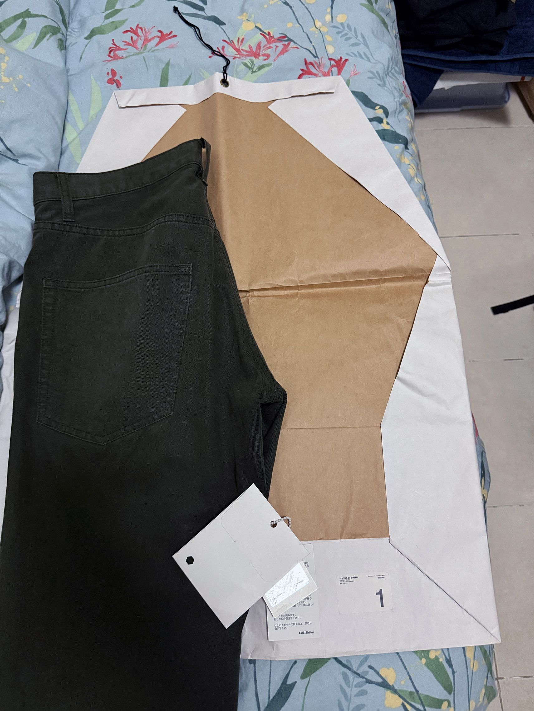 Visvim Visvim 12SS FLUXUS 03 CHINO Pants Sz. 1 OLIVE 01121050008017 Size US 30 / EU 46 - 12 Thumbnail