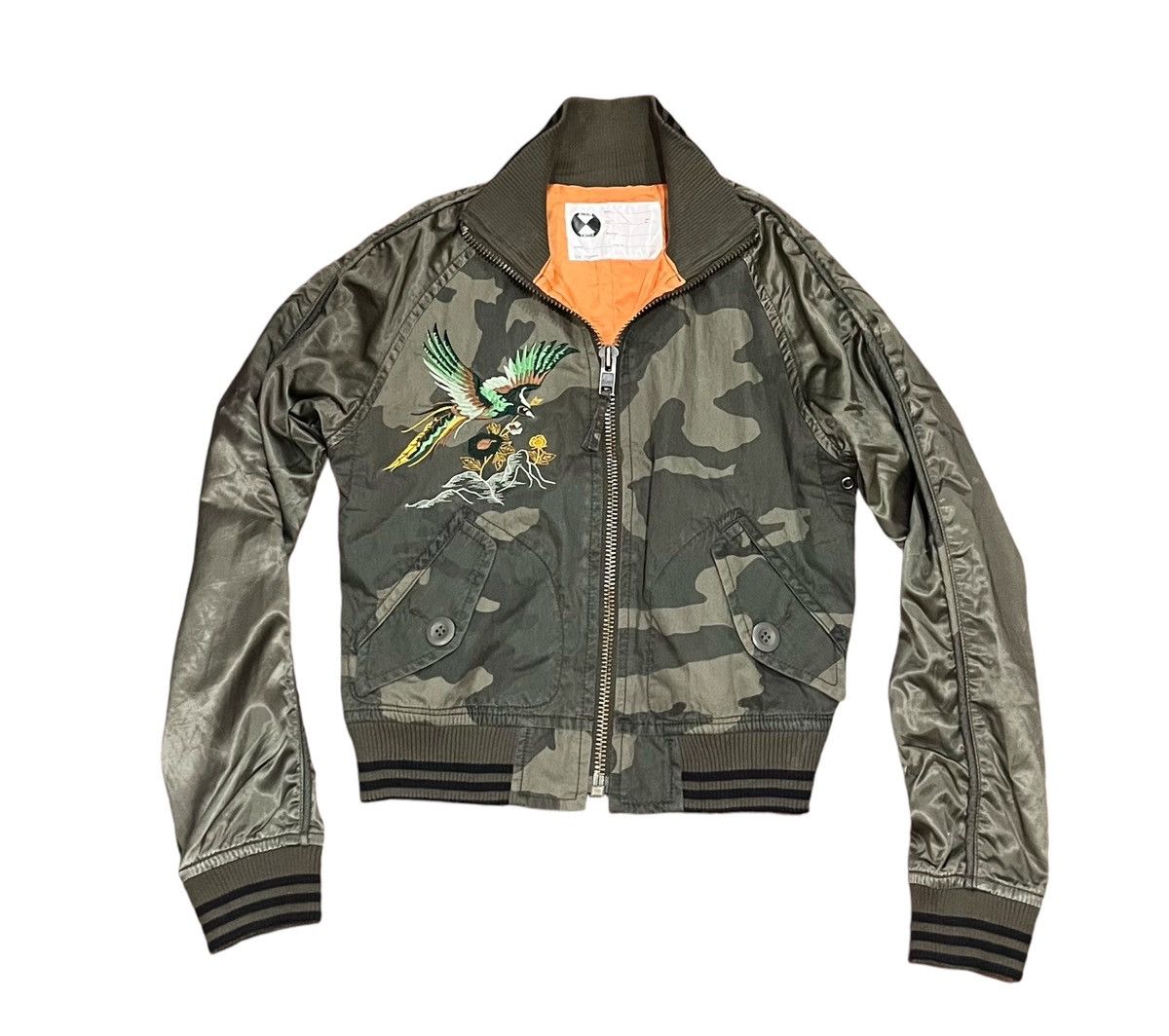 Final Home *FINAL DROP* final home military embroidered bomber jacket Size US S / EU 44-46 / 1 - 1 Thumbnail