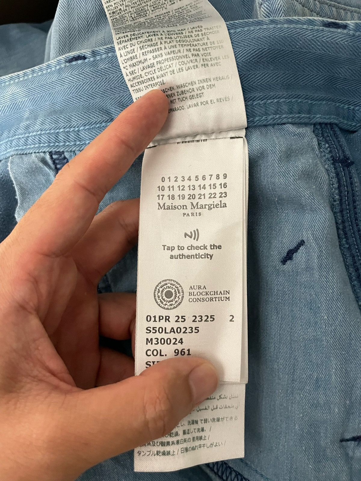 Maison Margiela Maison Margiela Washed Distressed Pants Size US 30 / EU 46 - 16 Thumbnail