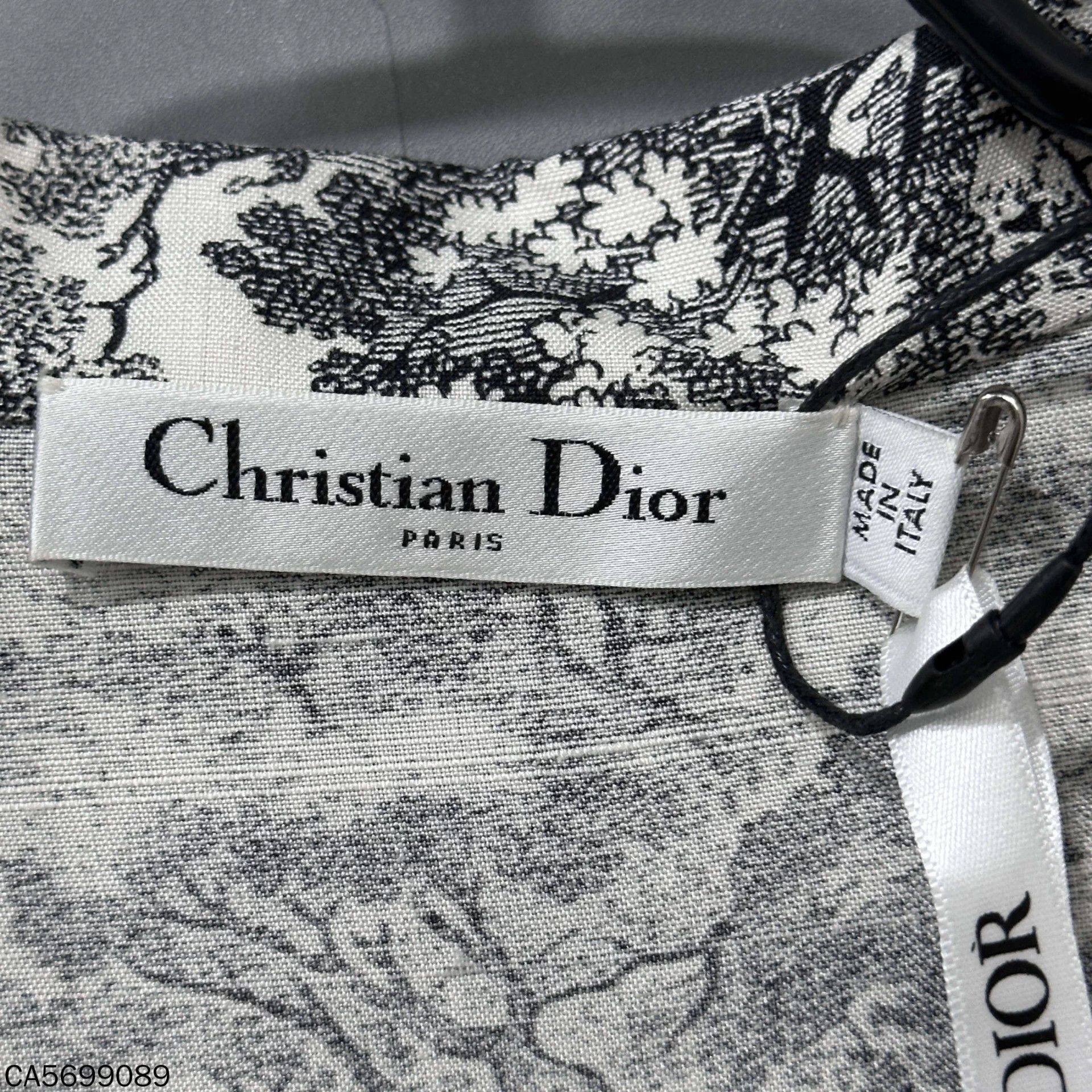Dior Dior Zoo Series silk long-sleeve shirt NWT 38 Size S / US 4 / IT 40 - 5 Thumbnail