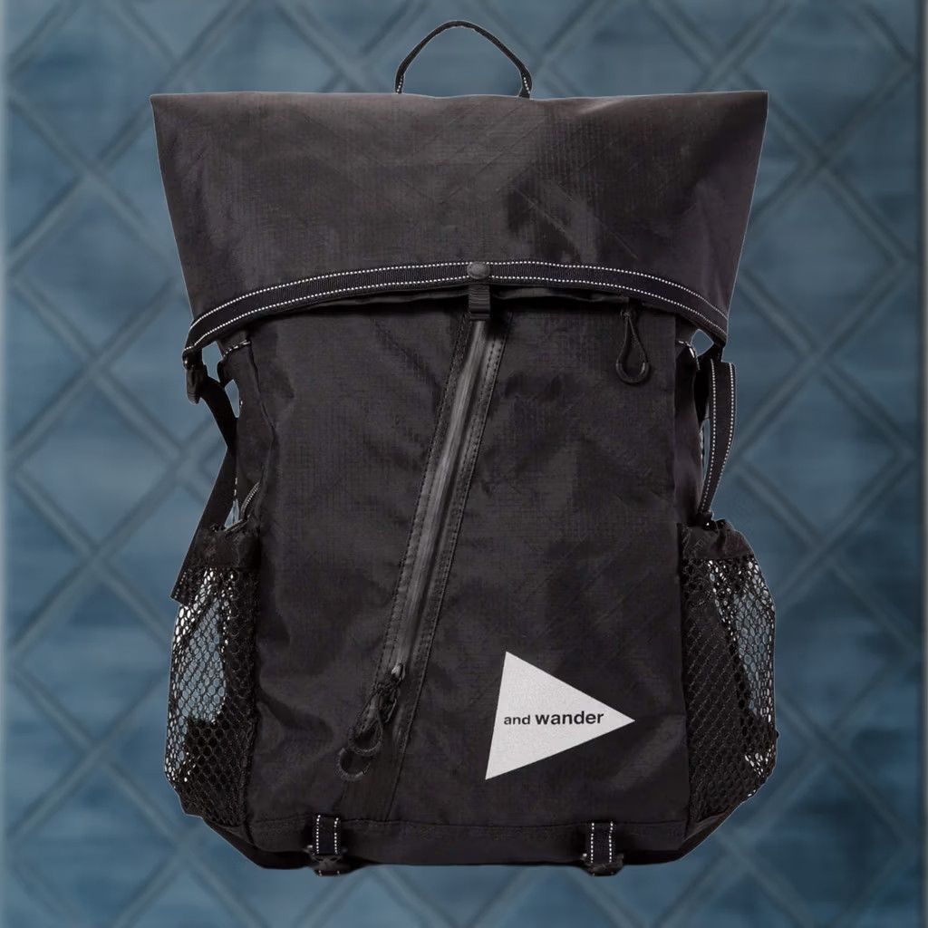 And Wander VINTAGE And Wander Ecopak 18L Backpack Black Size ONE SIZE - 1 Preview