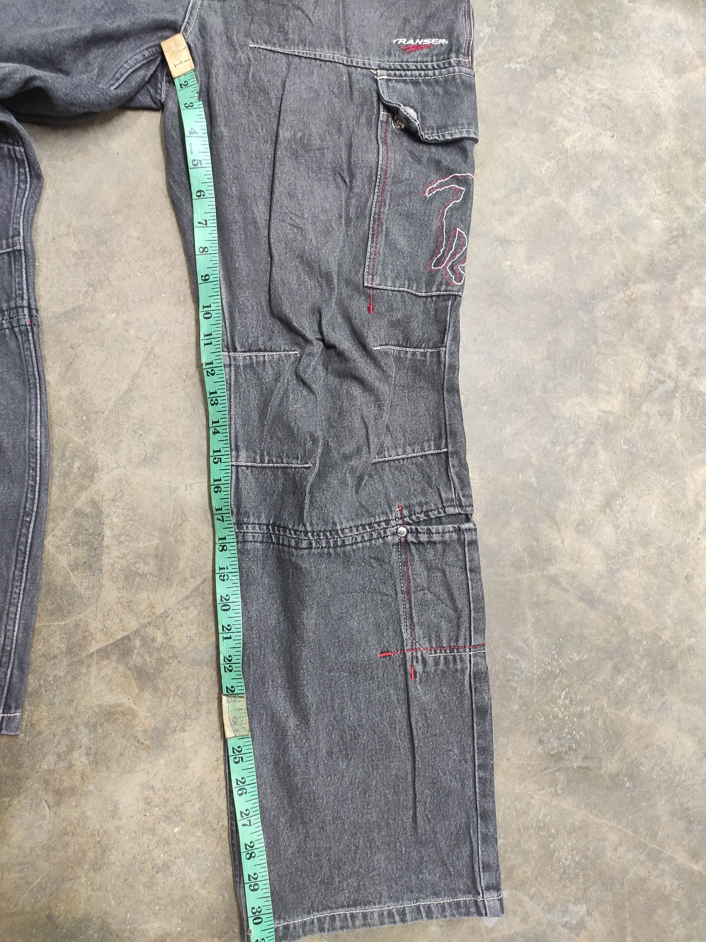 JNCO 🔥 Transer baggy pants jnco street wear Size US 31 - 17 Thumbnail
