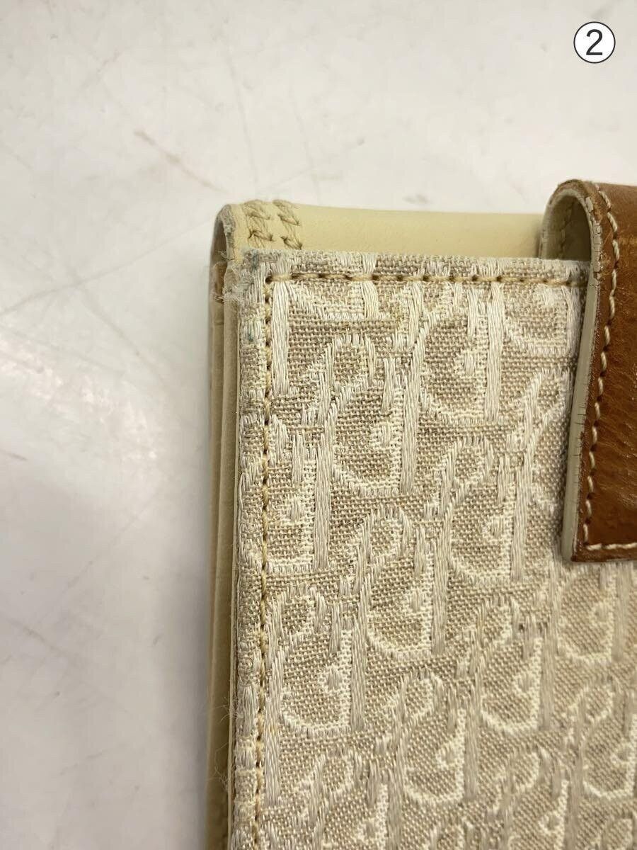 Dior Dior Bi-Fold Wallet Beige Size ONE SIZE - 8 Thumbnail