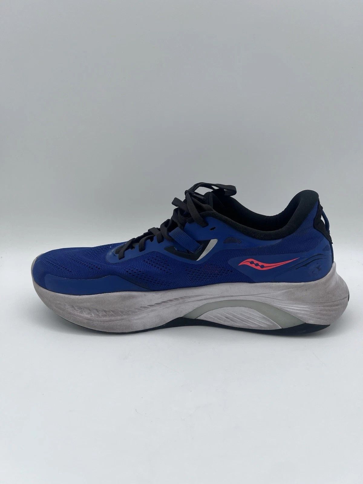Saucony Saucony Men's Guide 15 Running Shoes 10M Sapphire Black Size US 10 / EU 43 - 2 Thumbnail