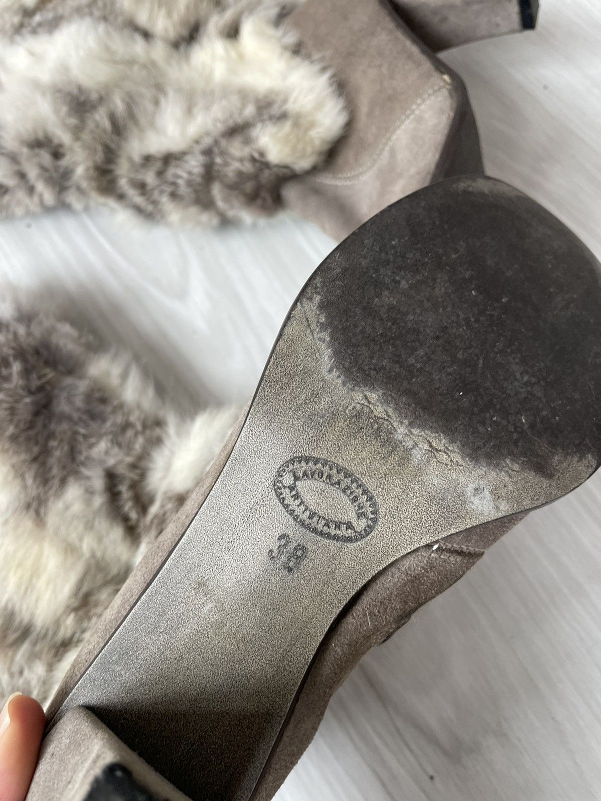 Vintage Vintage fur boots Size US 7.5 / IT 37.5 - 14 Thumbnail