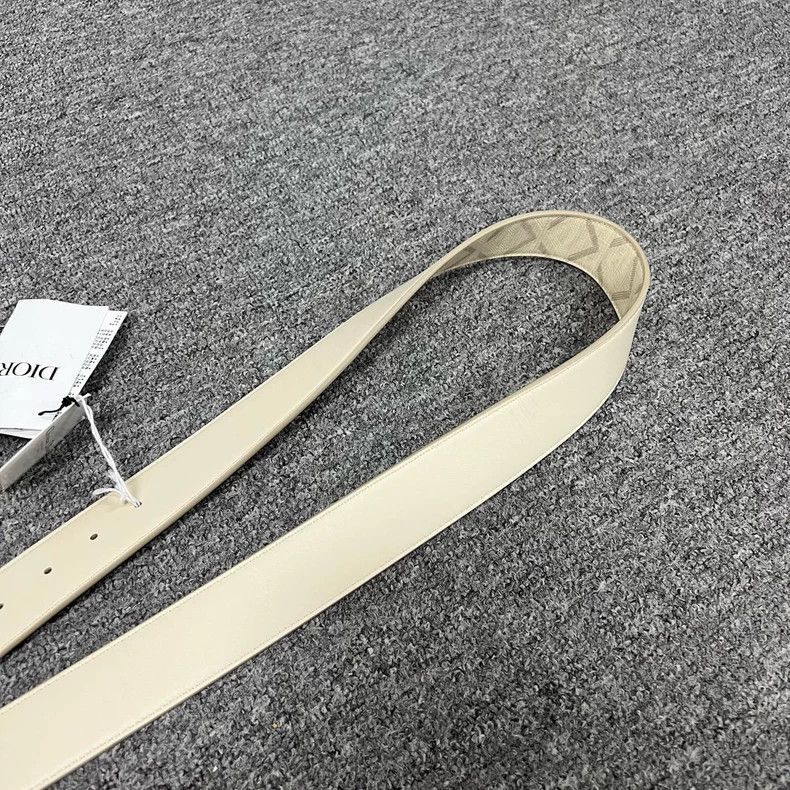 Dior Dior Dior Double-Sided Pattern Belt with Tag-2507 Size ONE SIZE - 2 Thumbnail