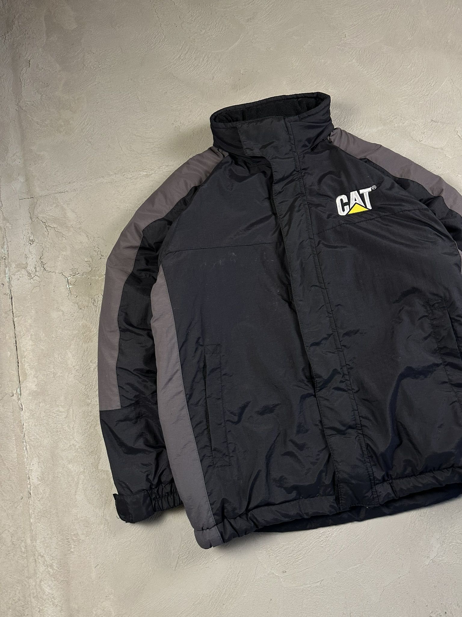 Caterpillar Vintage Caterpillar CAT Boxy Nylon Workwear Jacket Size US L / EU 52-54 / 3 - 2 Thumbnail