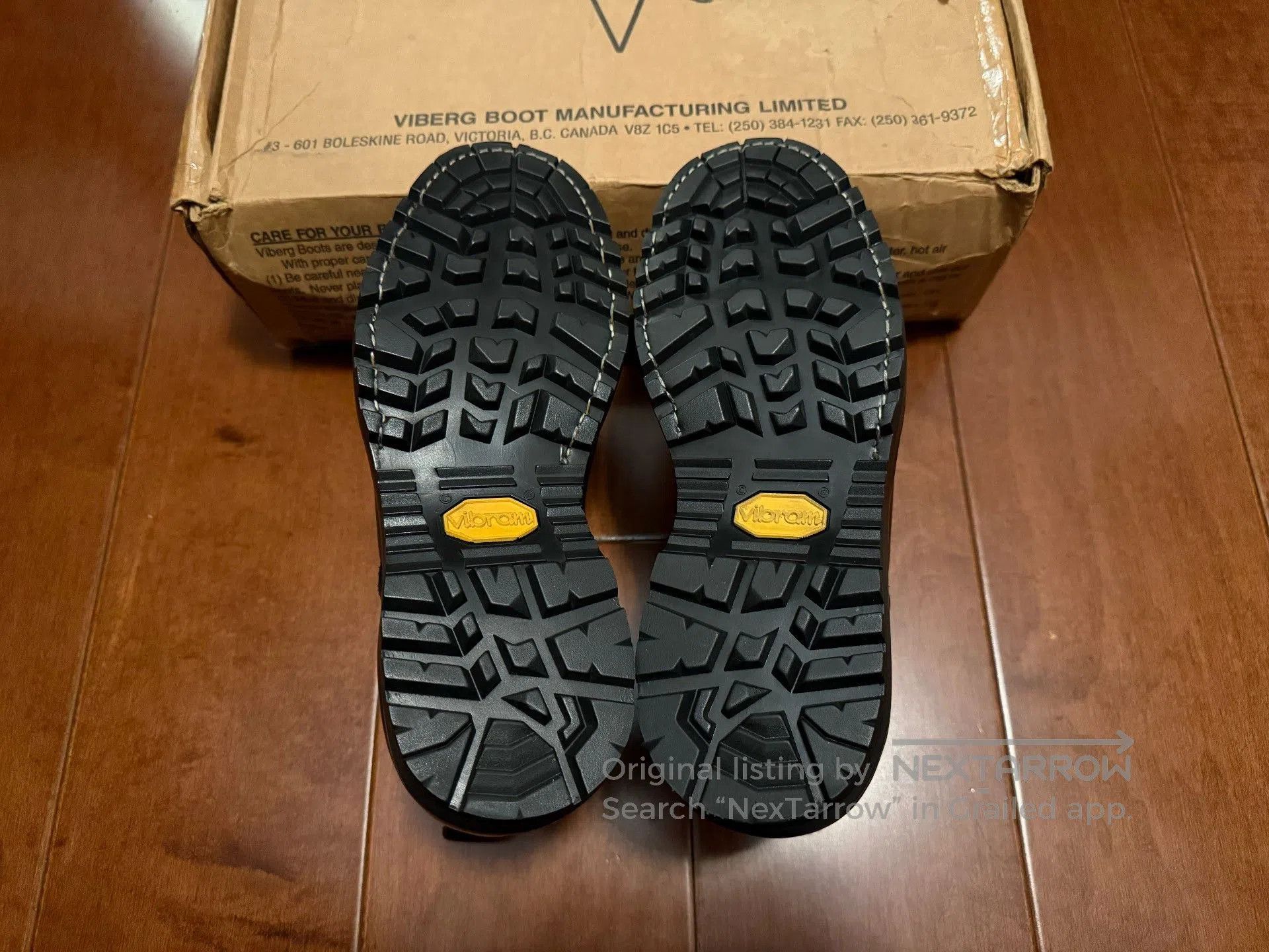 Viberg VIBERG Black Work Hiking Boots. Size US 8.5 / EU 41-42 - 7 Thumbnail