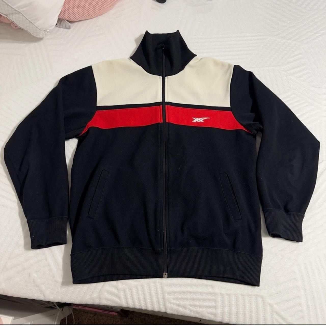 Asics × Vintage Vintage ASICS Made in Japan Black and Red Track Jacket Size US S / EU 44-46 / 1 - 1 Thumbnail