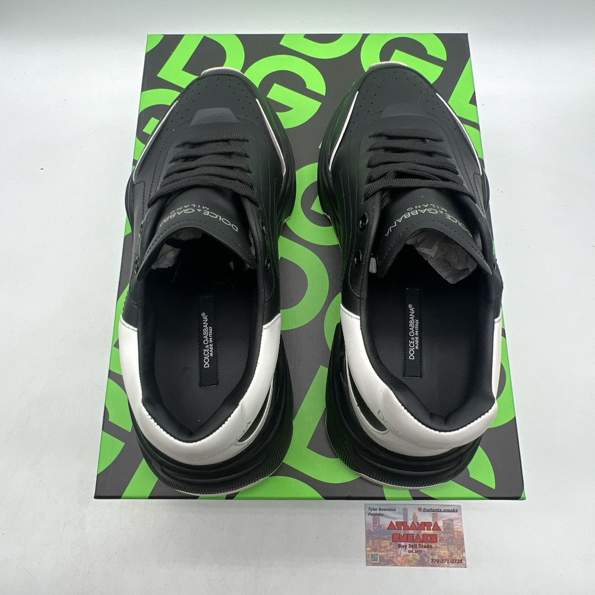 Dolce & Gabbana Dolce & Gabbana Daymaster Black White Size US 7 / EU 40 - 6 Thumbnail