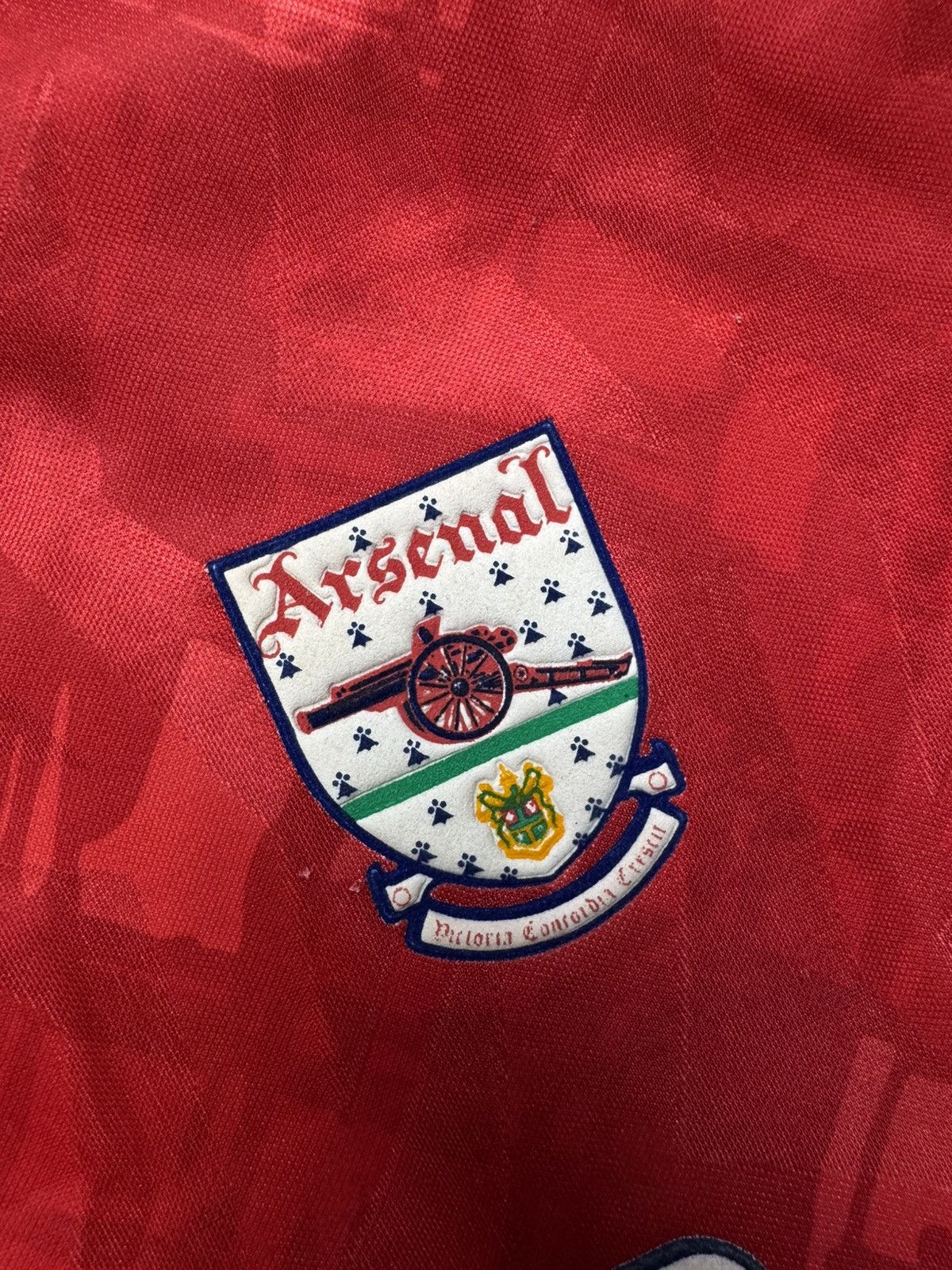 Adidas Vintage 1992-94 Arsenal Home Jersey - Adidas - Size 42/44 L Size US L / EU 52-54 / 3 - 6 Thumbnail