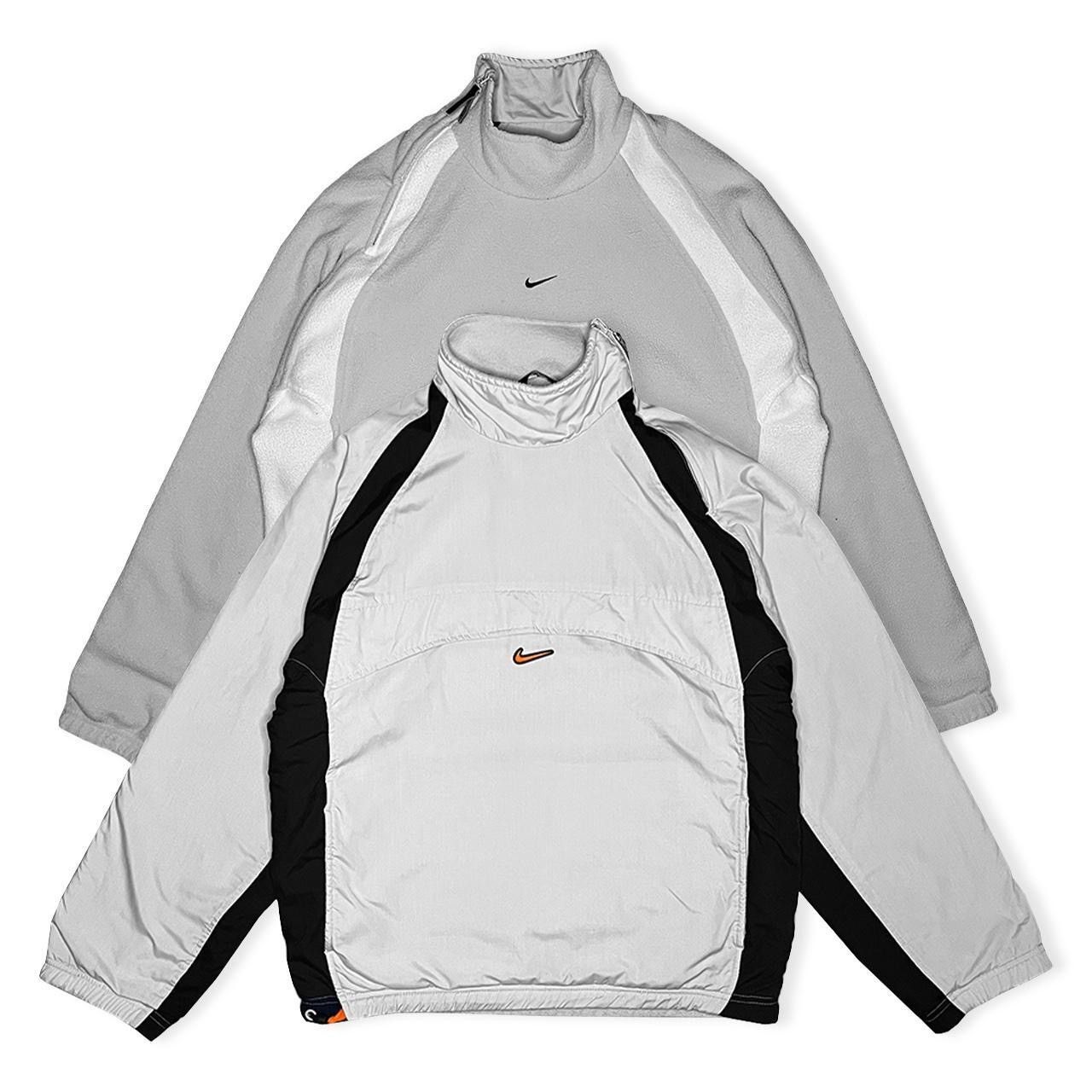 Nike 00’s Nike Reversible Asymmetric Technical Pullover Size US M / EU 48-50 / 2 - 1 Thumbnail