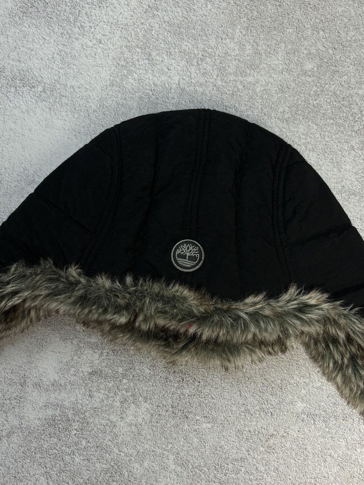 Timberland × Vintage Timberland Ear Flap Ushanka Fur Hat Size 40 - 3 Thumbnail