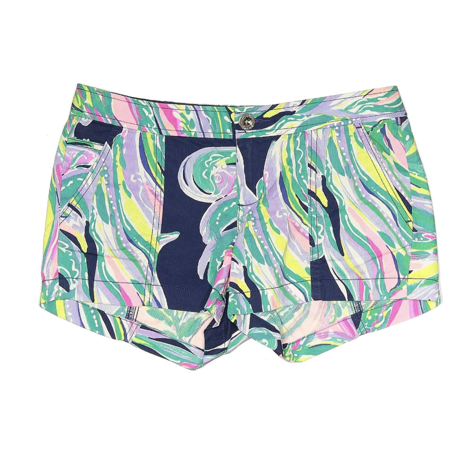 Other Lilly Pulitzer The Liana Printed Shorts Size 2 Size 26" / US 2 / IT 38 - 1 Thumbnail