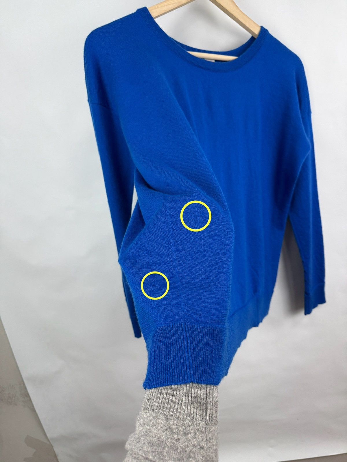 Hermes 🇮🇹 Hermes Paris 100% Cashmere Sweater with Back Slit Italy Size XS / US 0-2 / IT 36-38 - 11 Thumbnail