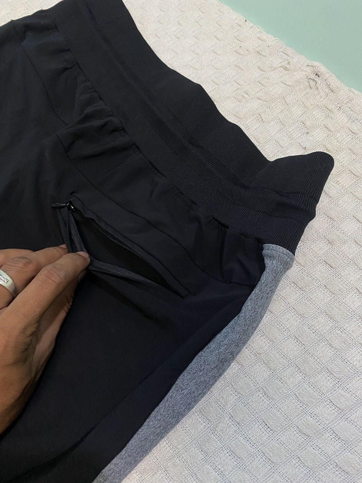 HYDROGEN 💥 VINTAGE HYDROGEN H2J 90S NYLON TRACK PANTS Y2K Size US 28 / EU 44 - 12 Thumbnail
