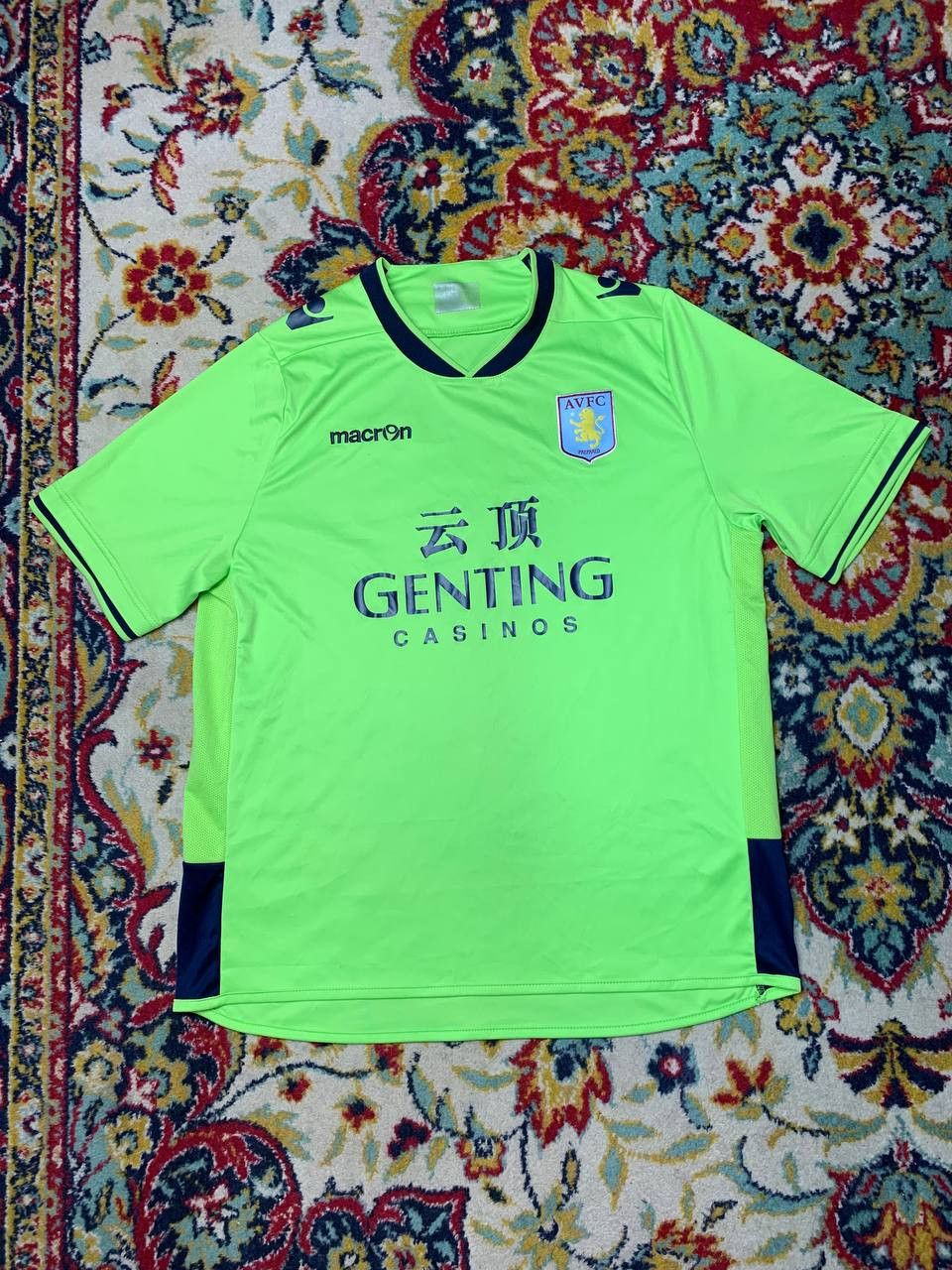 Macron ASTON VILLA 2012/2013 FOOTBALL SOCCER SHIRT JERSEY AWAY Size US M / EU 48-50 / 2 - 1 Thumbnail