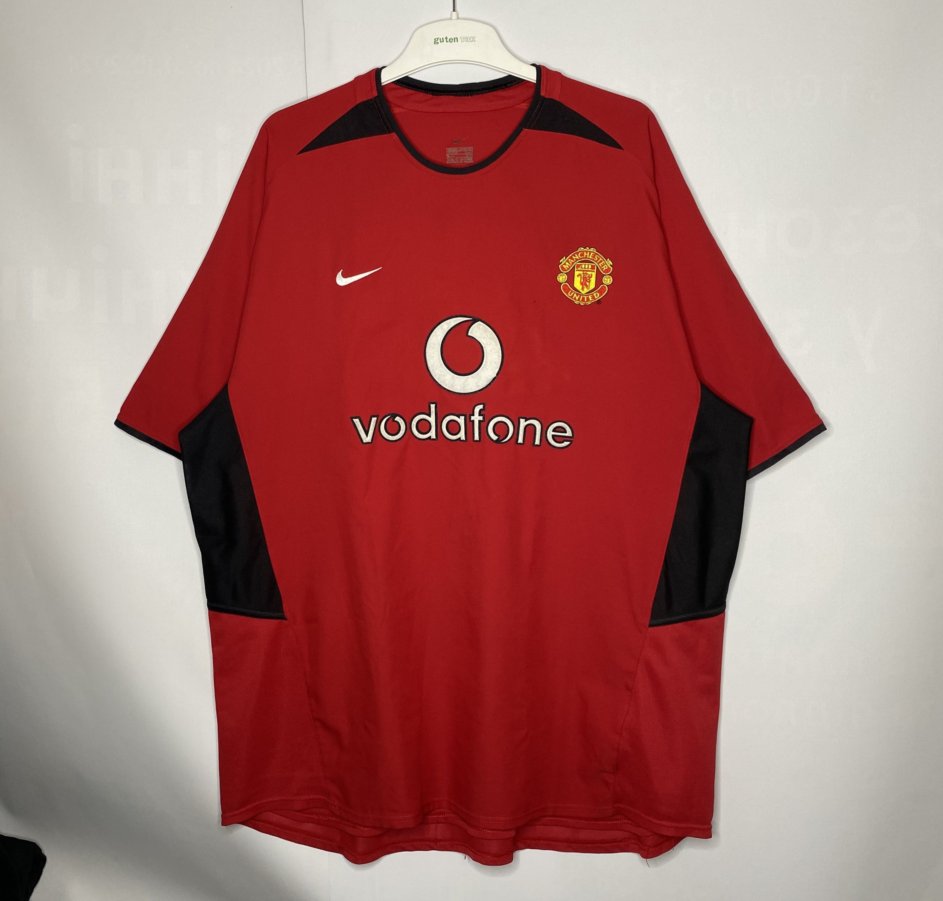 Nike BECKHAM #7 MANCHESTER UNITED 2002 HOME FOOTBALL SHIRT SOCCER Size US XXL / EU 58 / 5 - 1 Thumbnail