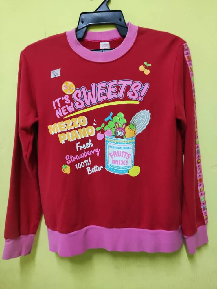 Japanese Brand Mezzo piono Fresh sterwbery Size S / US 4 / IT 40 - 1 Thumbnail