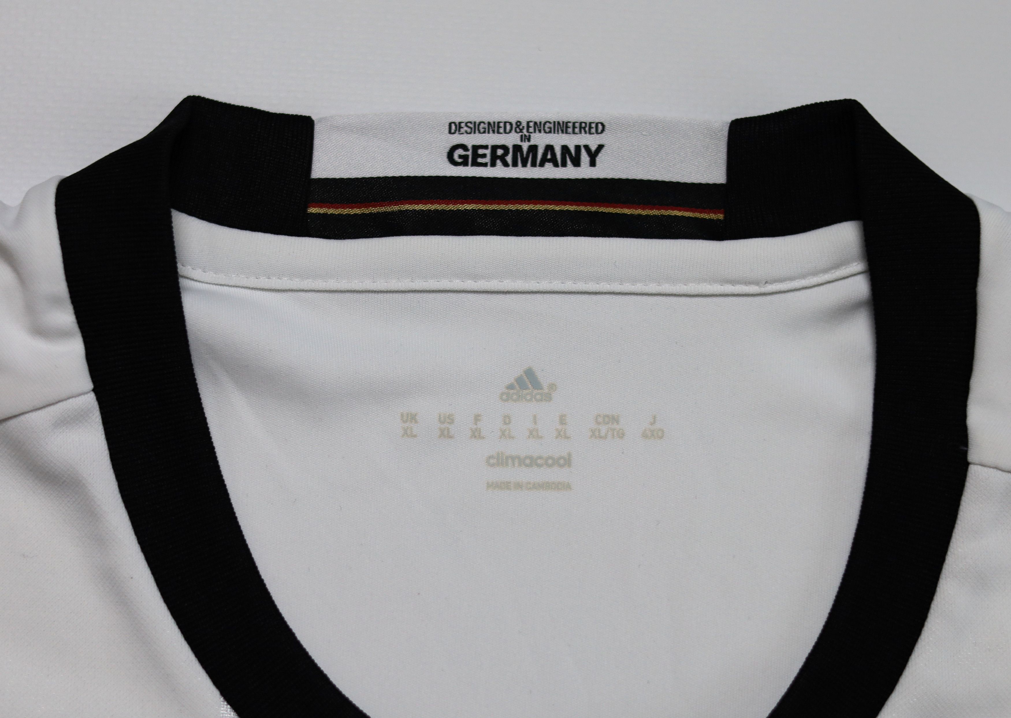 Adidas Germany National Team 2016 2017 Home Jersey Kit T-Shirt Size US XL / EU 56 / 4 - 4 Thumbnail