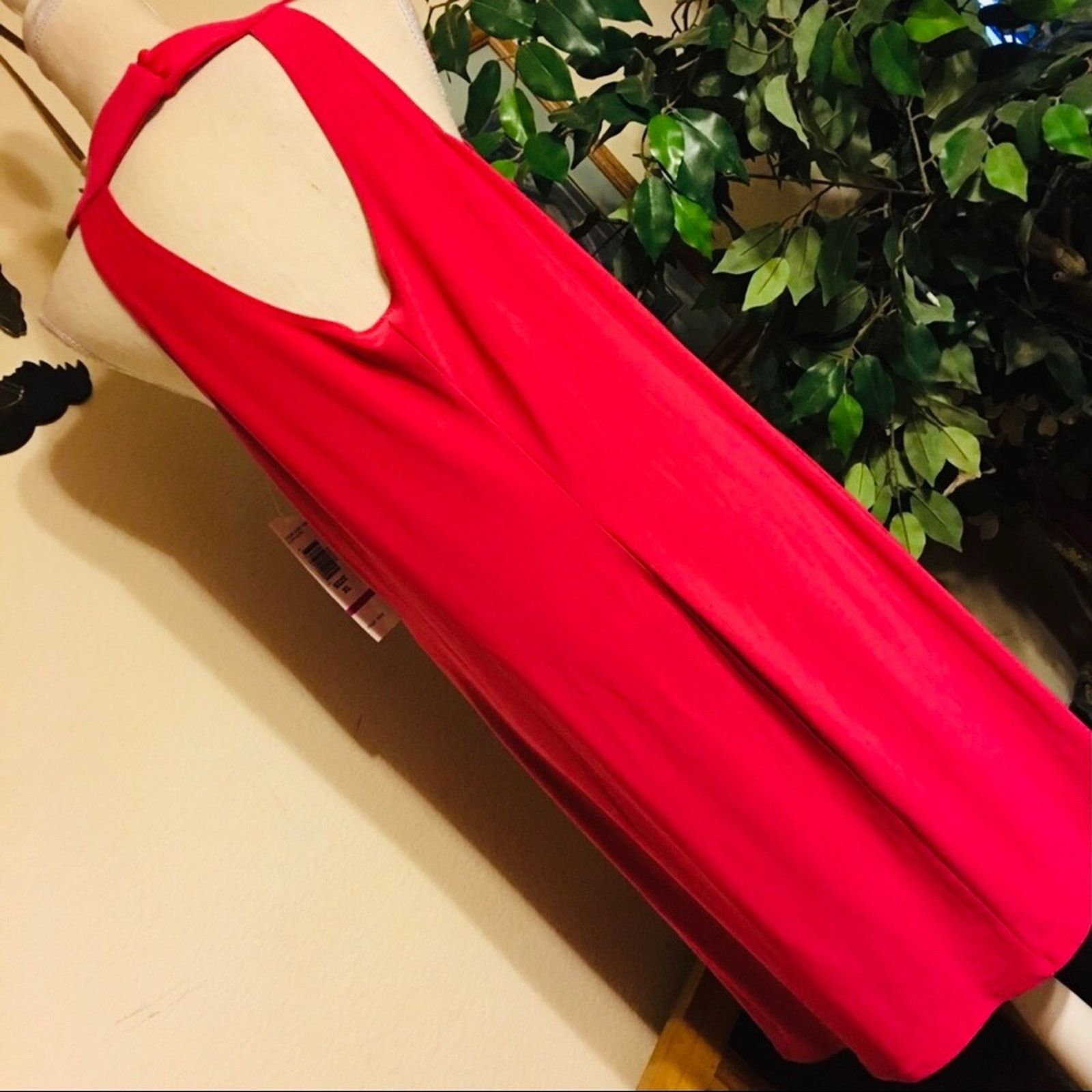 Other Tiana B hot pink tunic top dress NWT XL Size XL / US 12-14 / IT 48-50 - 4 Thumbnail