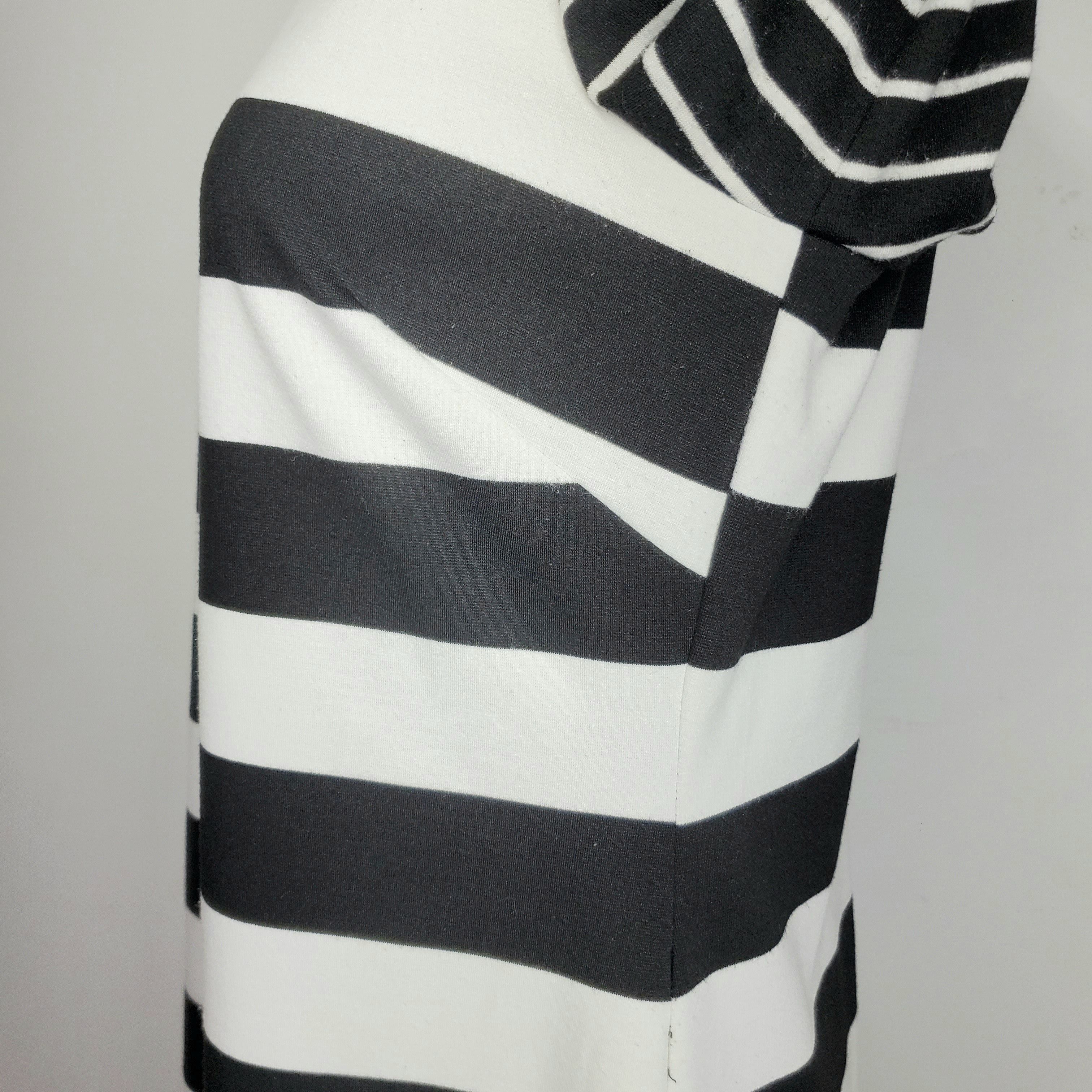 Other Eliza J Size 14/L Dress Midi Jersey Stripe Pink Collar 3/4 Size L / US 10 / IT 46 - 6 Thumbnail
